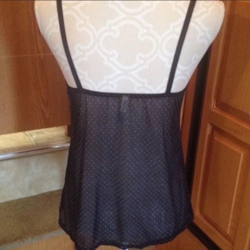 Gilligan & O’Malley Polka Dot Nautical Sleep Cami XL - Picture 8 of 8